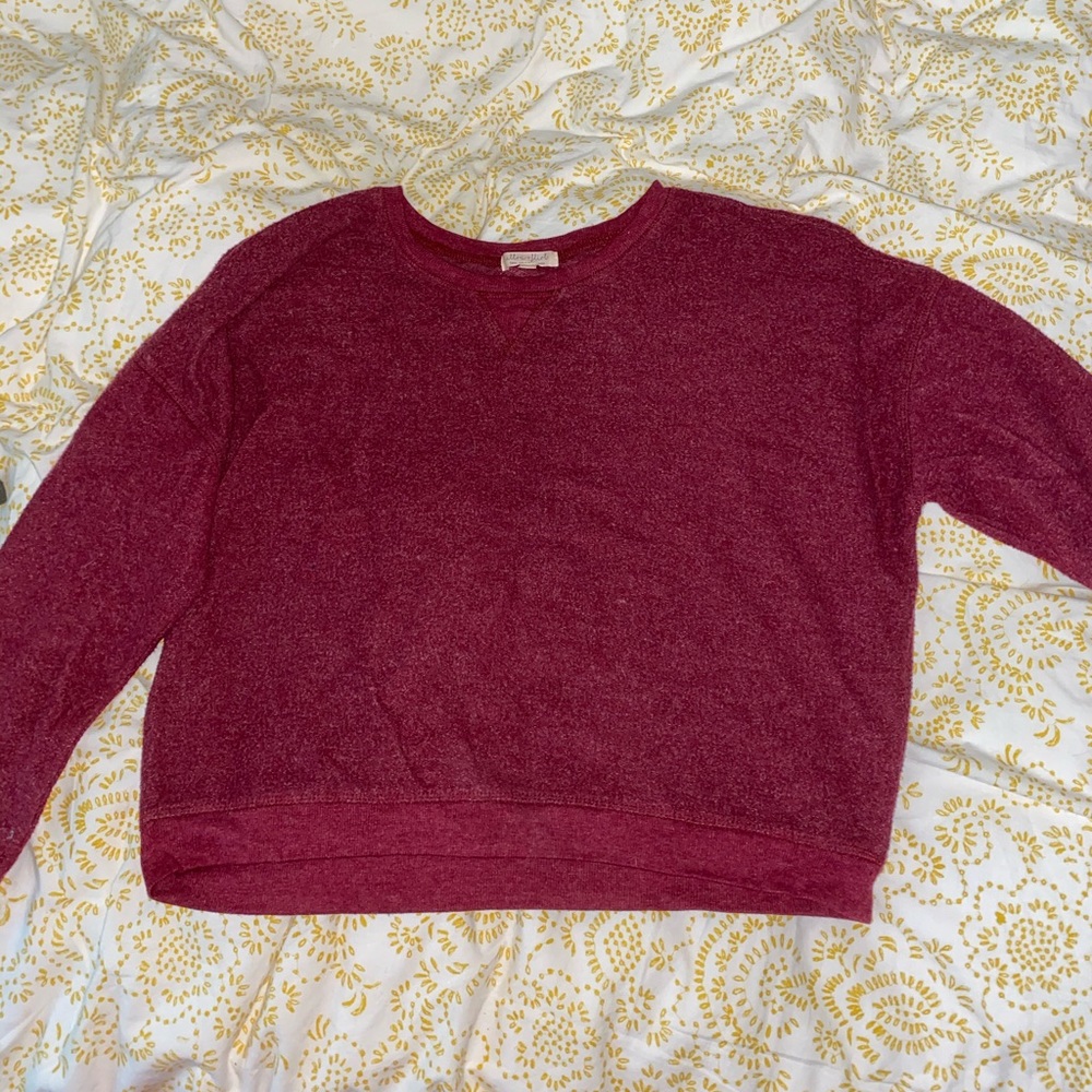 Red sweater